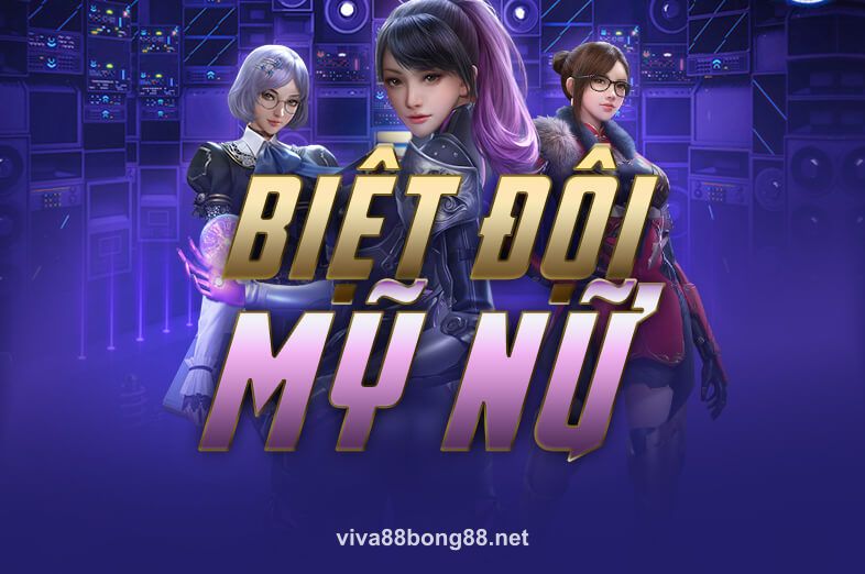 Hình ảnh trò chơi Hot Biệt Đội Mỹ Nữ tại Viva88